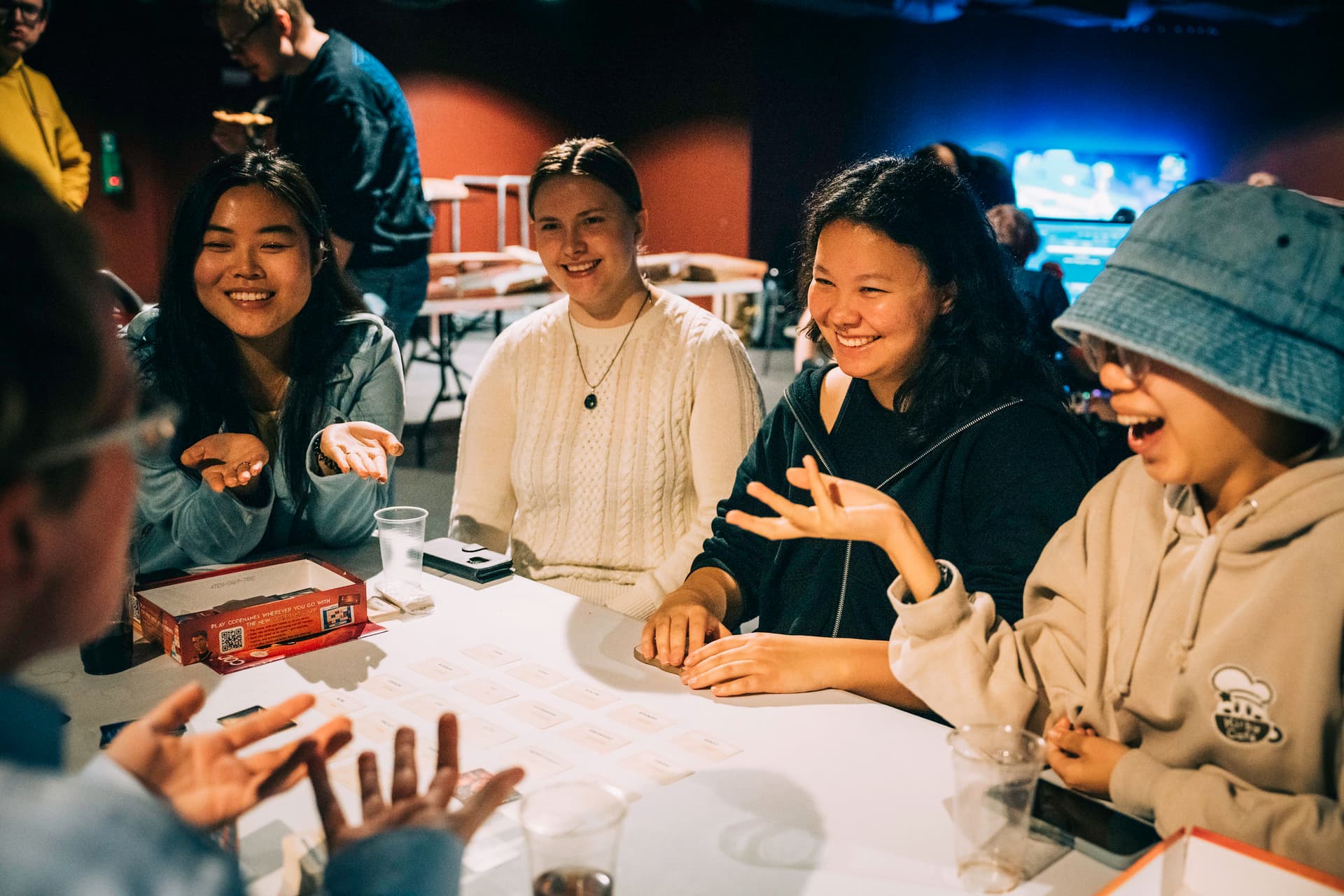 Medlemmer som spiller brettspill