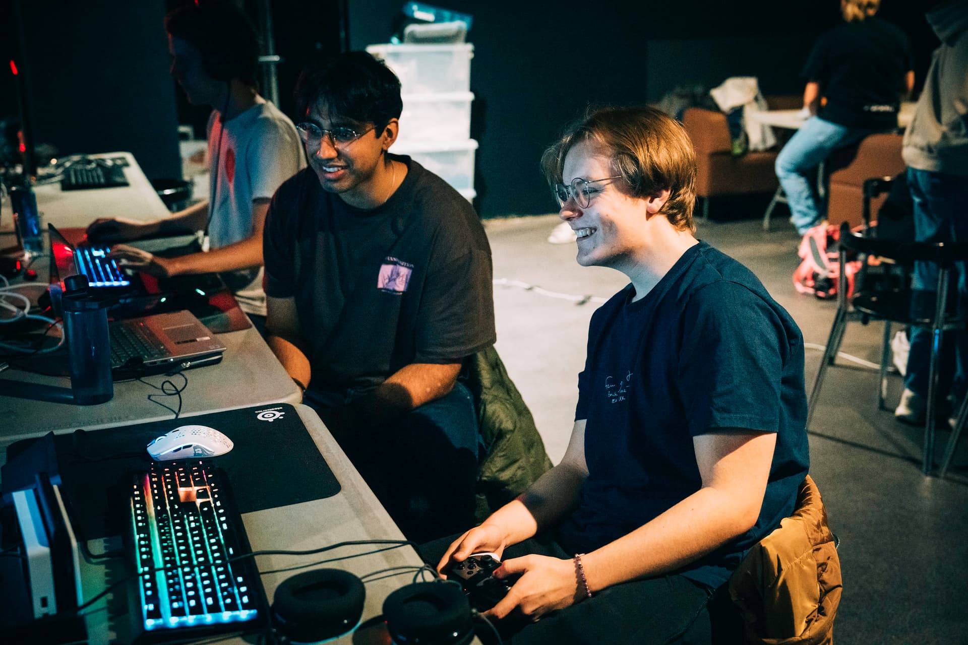 2 medlemmer som spiller sammen